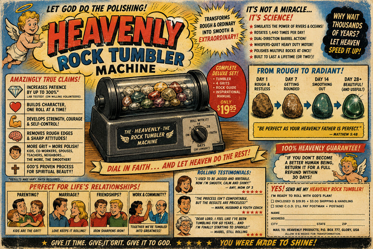 The Heavenly Rock Tumbler